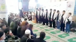 دکلمه ای فوق العاده زیبا دربار...