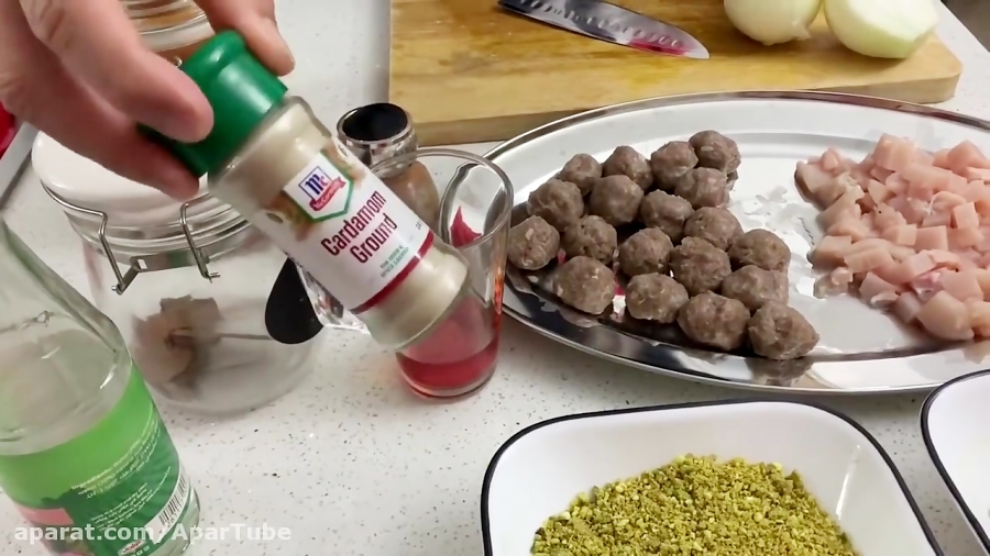 آموزش پسته پلو خوشمزه و متفاوت حتما امتحان کنید