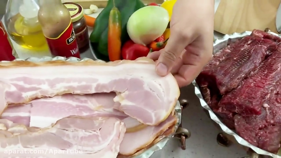 آموزش یک‌ چنجه آبدار و خوشمزه رستورانی در منزل سه سوت.