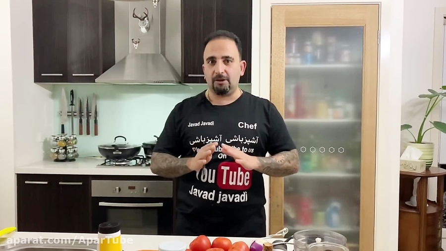 آموزش کته گوجه عشق بچه های تهران در۲دقیقه به سبک رستورانی