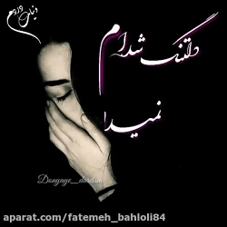 کلیپ غمگین دلم گرفته دلبر