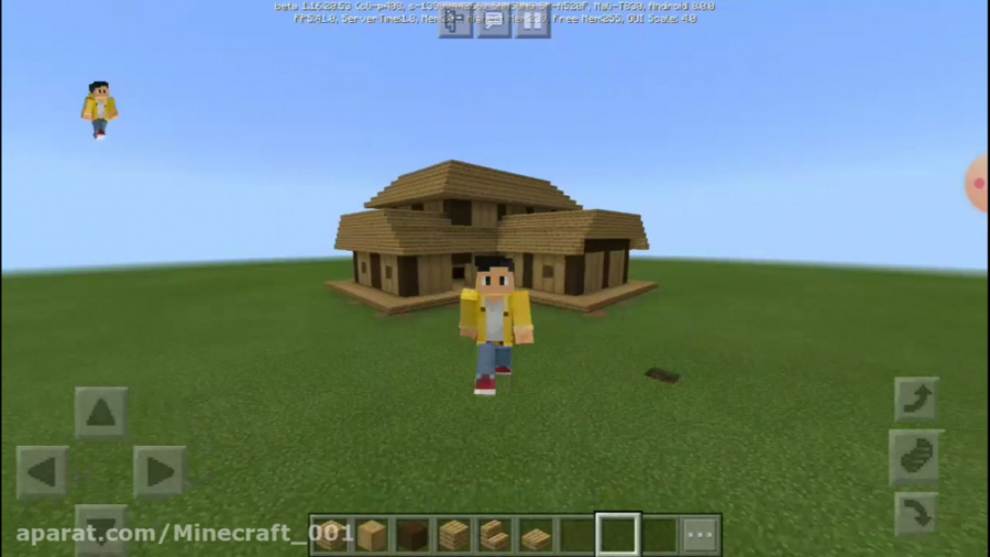 ساخت خونه در ماینکرافت ۲ (ایده)