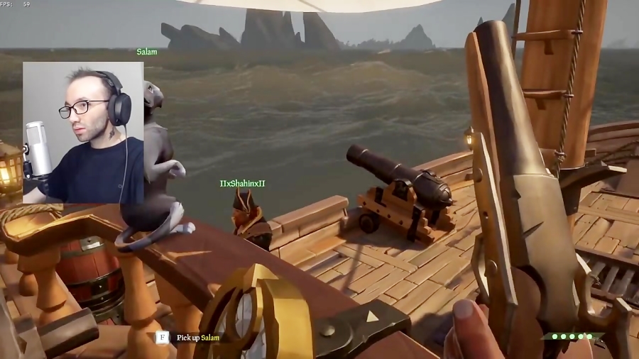 گیمپلی بازی SEA OF THIEVES با...