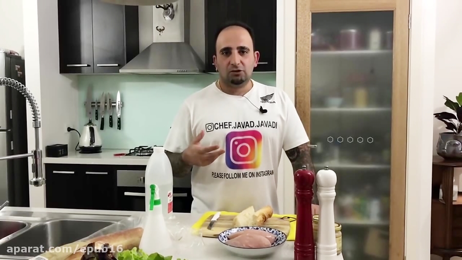 آموزش ساندویچ مرغ ویتنامی که خیلی پر طرفداره و سه سوت درست میشه