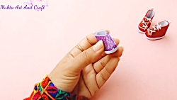 آموزش اوریگامی ، کفش کوچک برای...