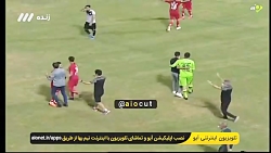 شادی بازیکنان و کادر فنی پرسپو...