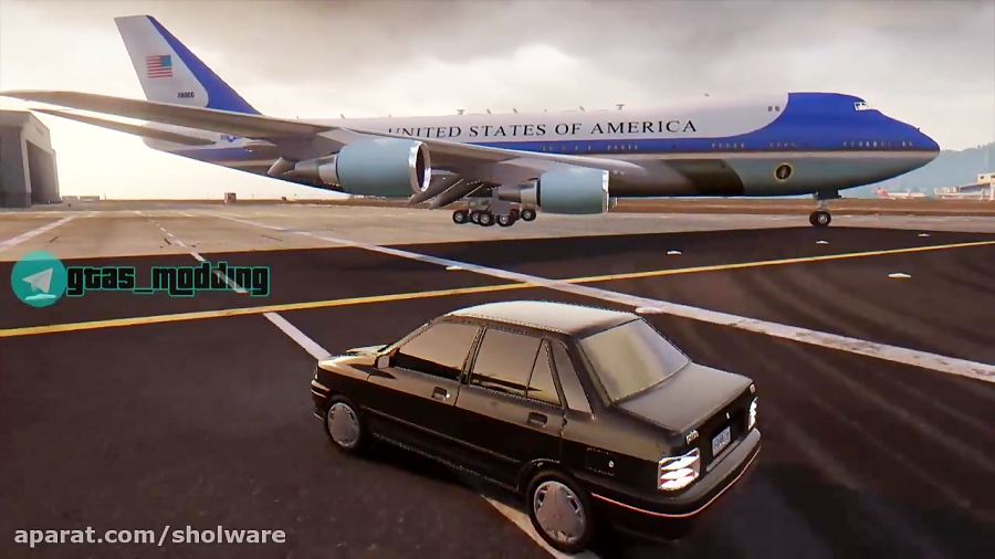 هواپیمای شخصی ترامپ - GTA V