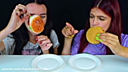 چالش غذاهای خوراکی و غیر خوراک...