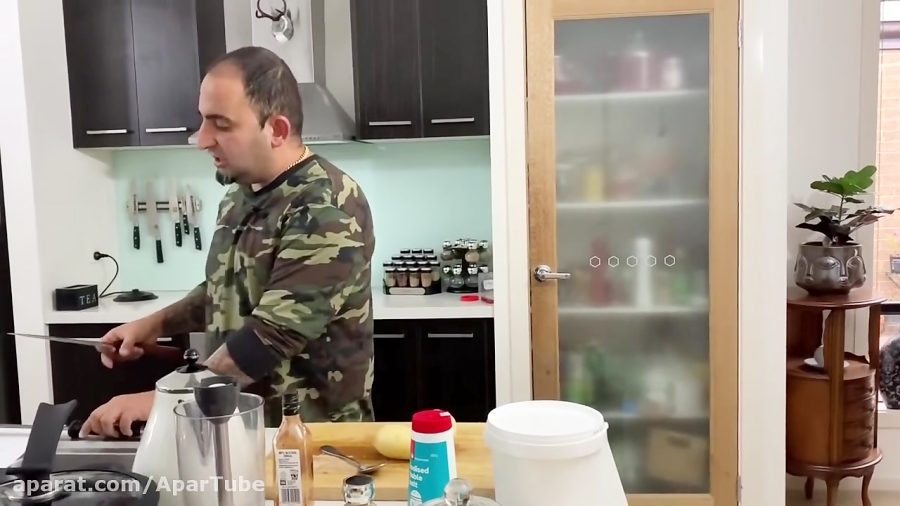 آموزش سیب زمینی پلو غذای قشر ضعیف بود اما خوشمزه (یرآلما پلو) جوادجوادی