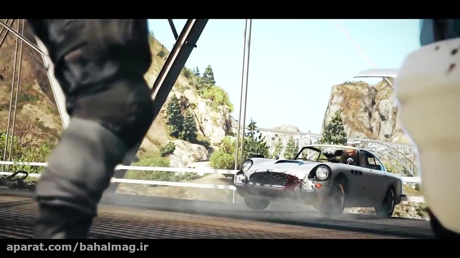 گیمپلی سینماتیک جیمز باند در GTA V