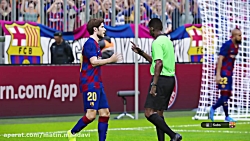 گیم پلی خودم از بازی pes20