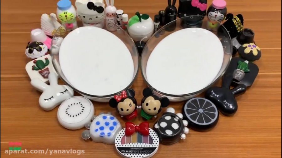 اسلایم   مشکی و سفید