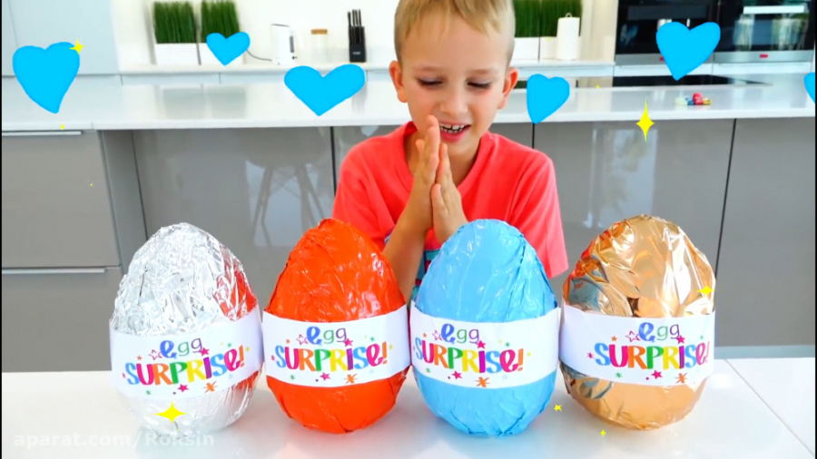 ولاد و نیکی :: چالش تخم مرغ شا...