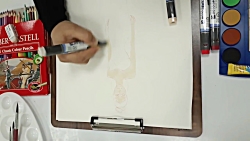 آموزش طراحی لباس - جنس پارچه مخمل و گیپور