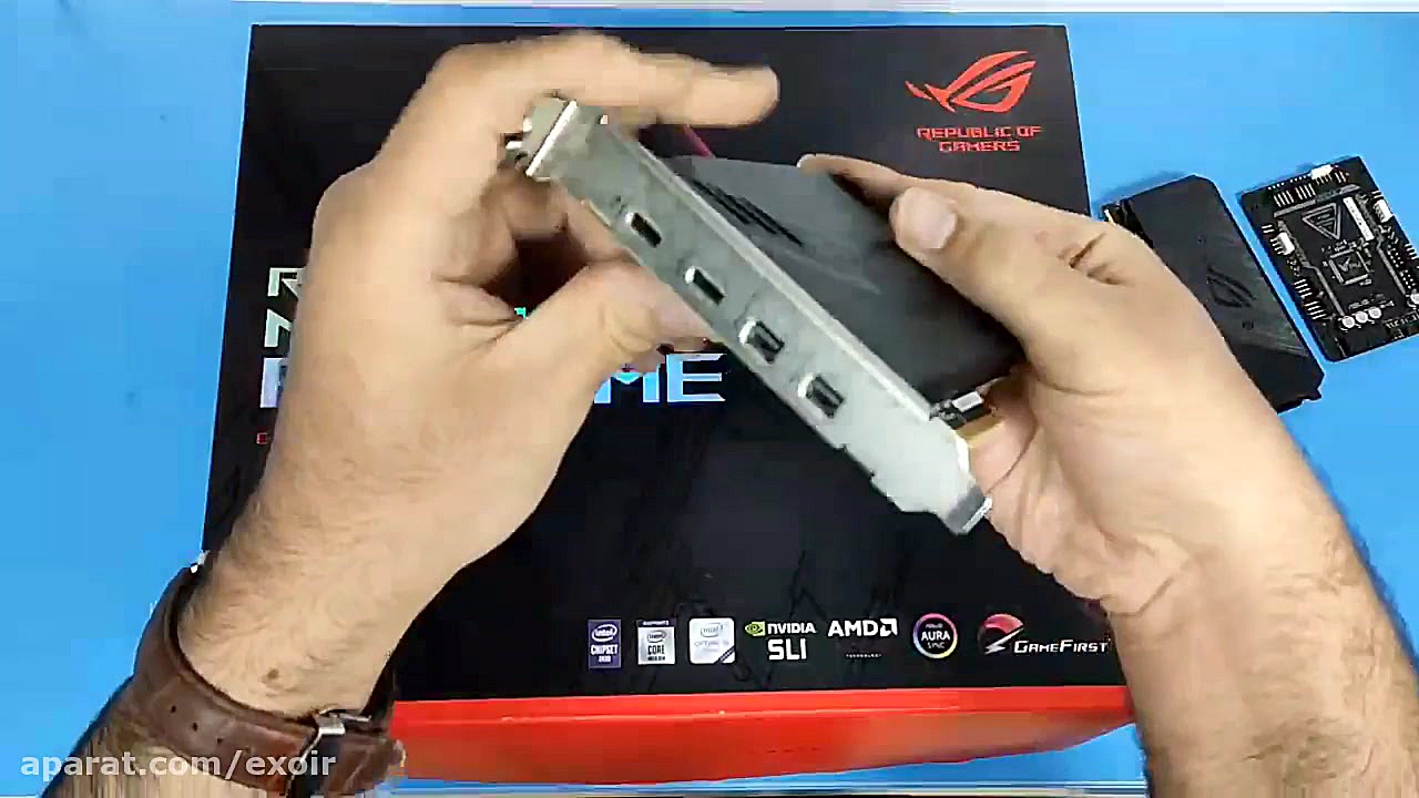 ویدئوی معرفی مادربرد فوق العاده ی ASUS ROG MAXIMUS XII EXTREME زمان400ثانیه