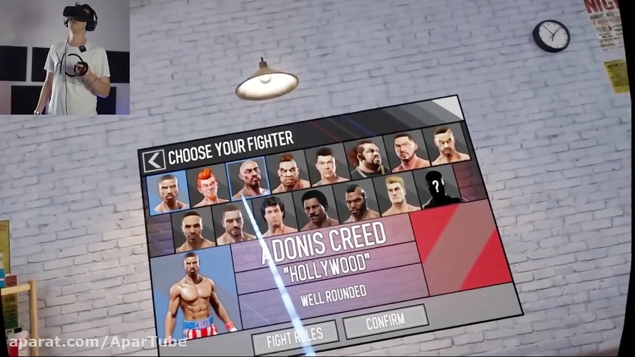 آریا کیوکسر: Creed VR - سلطان بوکس جهان