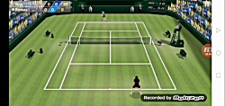گیم پلی بازی tennis 3d از خودم (پارت 1)