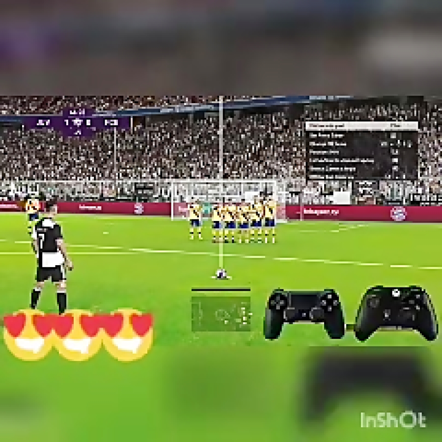 اموزش ضربه ازاد در pes 2020