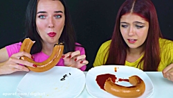 چالش غذاخوری اسمر - فود اسمر ج...