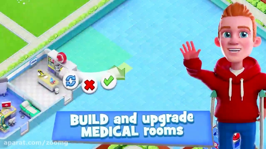 تریلر بازی موبایل Dream Hospital