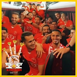 تیم پرسپولیس درحال خوشحالی کرد...