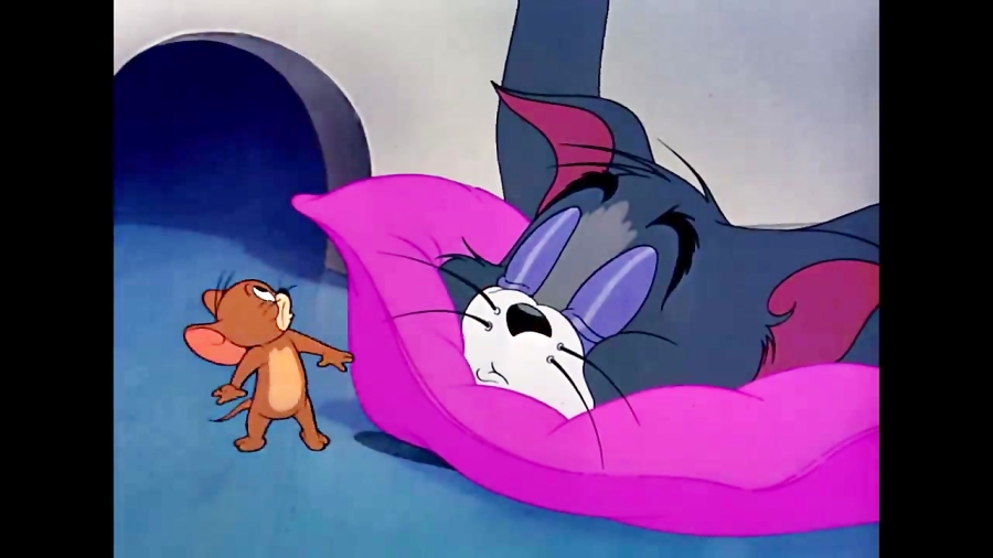 Tom Jerry Sleepy Tom Classic Cartoon WB Kids