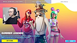 گیمپلی فصل 13 بازی فورتنایت با...