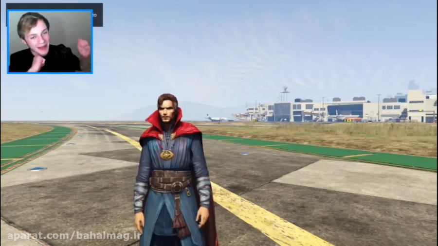 بازی کردن با شخصیت دکتر استرنج Doctor Strange در GTA