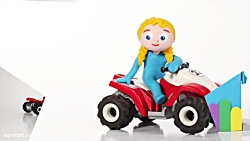 کارتون السا و انا  شکلک های با...