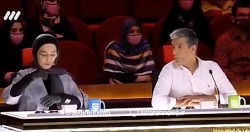 عطسه رویا نونهالی و واکنش داور...