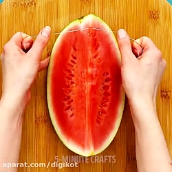 ترفندهای خوشمزه با میوه های تا...