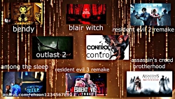 نظرسنجی . از کدوم گیم پلی بزار...