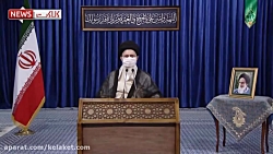 استفاده رهبر انقلاب از ماسک در...