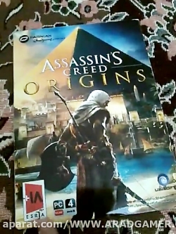 انباکس بازی Assassin,s creed ORIGINS
