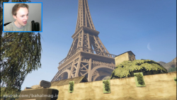 فرار مایکل به فرانسه در GTA V ( بعد دزدی پلیس دنبالشه )