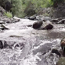 طبیعت گردی کوهستان،رودخانه ،مه...