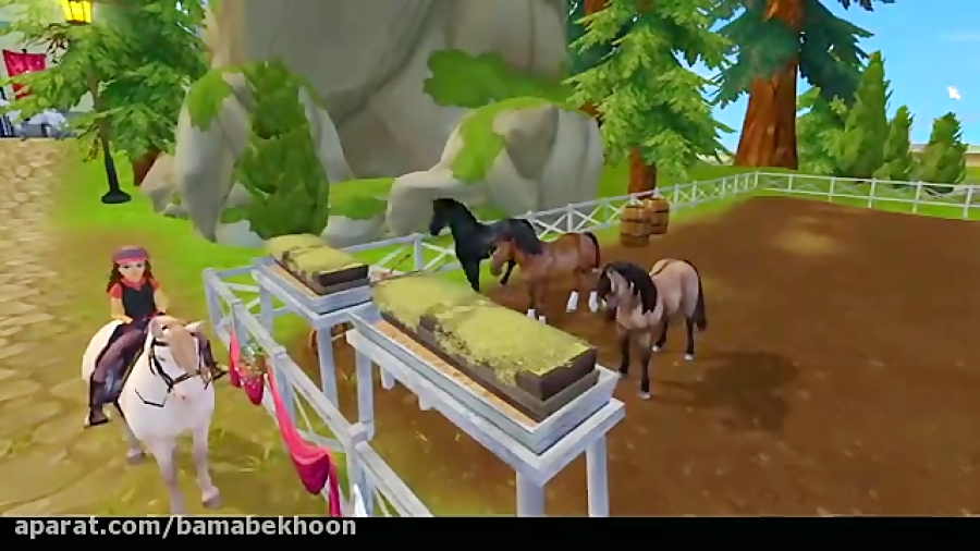 گیم پلی بازی آنلاین Star Stable Online - آپدیت نقشه و اسب اندلسی جدید