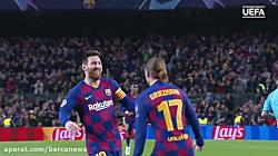 تمام گل های بارسلونا در لیگ قه...