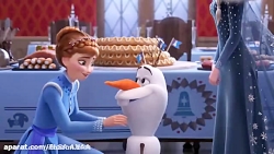 شعر السا و آنا در فروزن 4 بیکل...