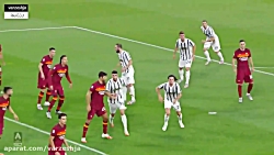 خلاصه بازی یوونتوس 1_3 رم