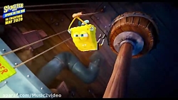 تریلر sponge bob sponge on the...