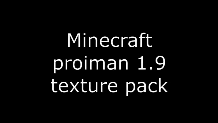 Minecraft my 1.9 texture pack