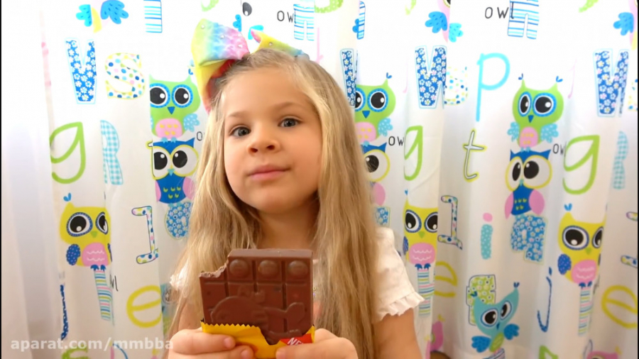 دیانا و روما :: چشیدن میلک شیک...