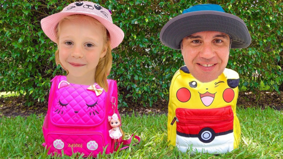 ناستیا و بابایی کمپ می زنند ::...