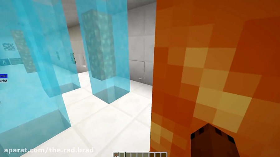 I trolled this Streamer by SWAPPING Lava and Water Textures. . .