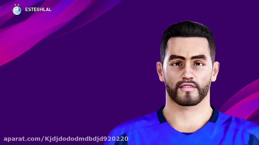 ادیت فیس علی کریمی در PES2020