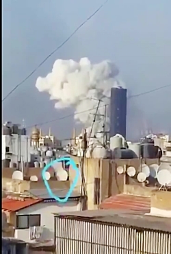 انفجار مهیب در بیروت