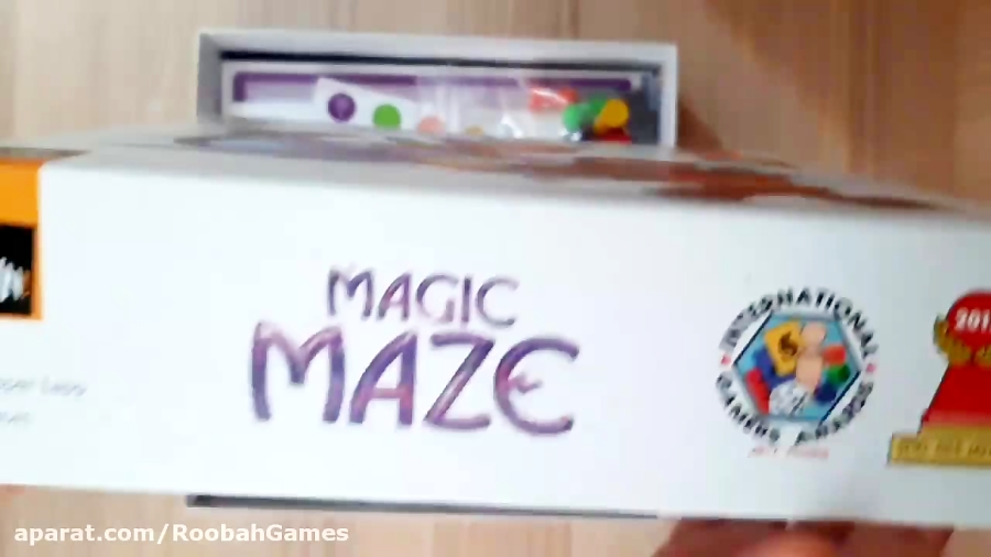 آنباکسینگ بازی ماز جادویی ( Magic Maze )