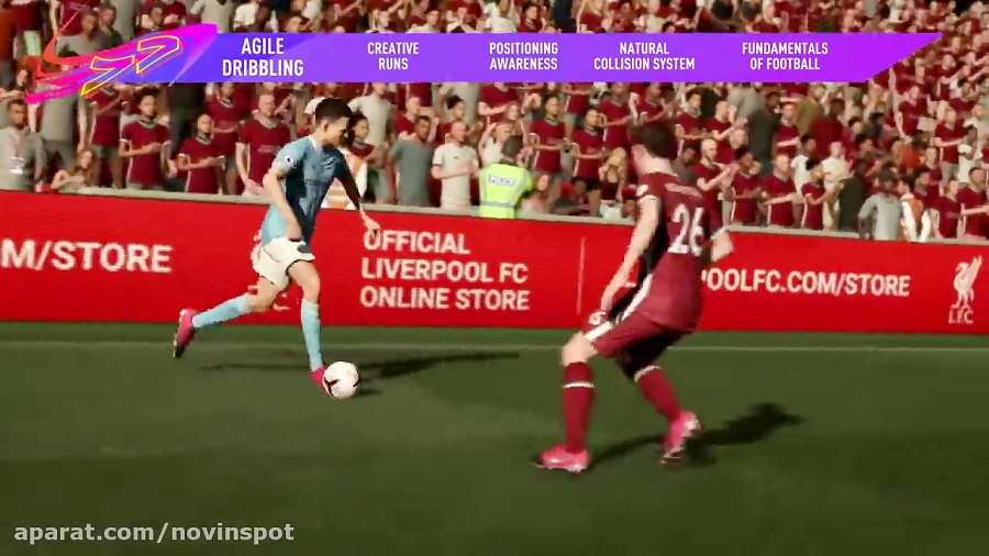رونمایی از گیم پلی بازی FIFA 21