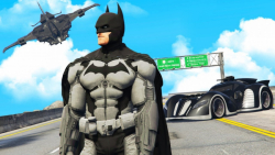 Batman بازی کردن با بتمن در GTA V